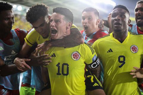 Partido Colombia vs Brasil en el estadio metropolitano de Barranquilla