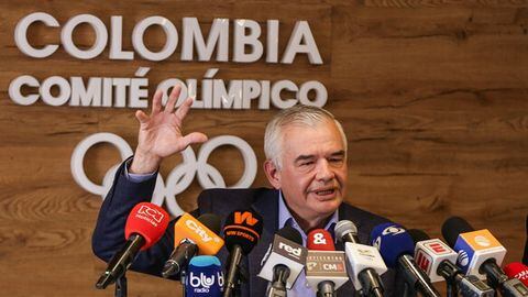 Ciro Solano, presidente del Comité Olímpico Colombiano.