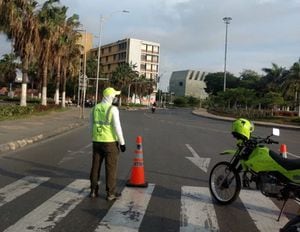 La actividad contará con apoyo de personal de movilidad y la Policía Metropolitana de Barranquilla
