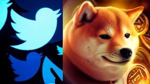 El logo de Twitter ha cambiado y ahora es protagonizado por el perro de Dogecoin.