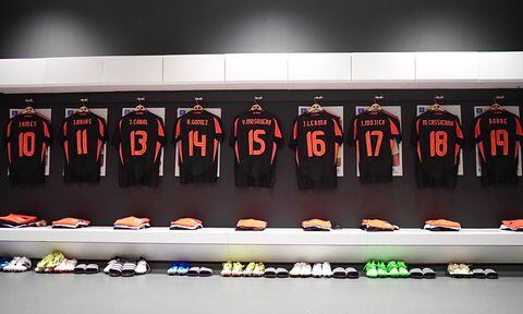 Selección Colombia estrenará camiseta negra en Londres