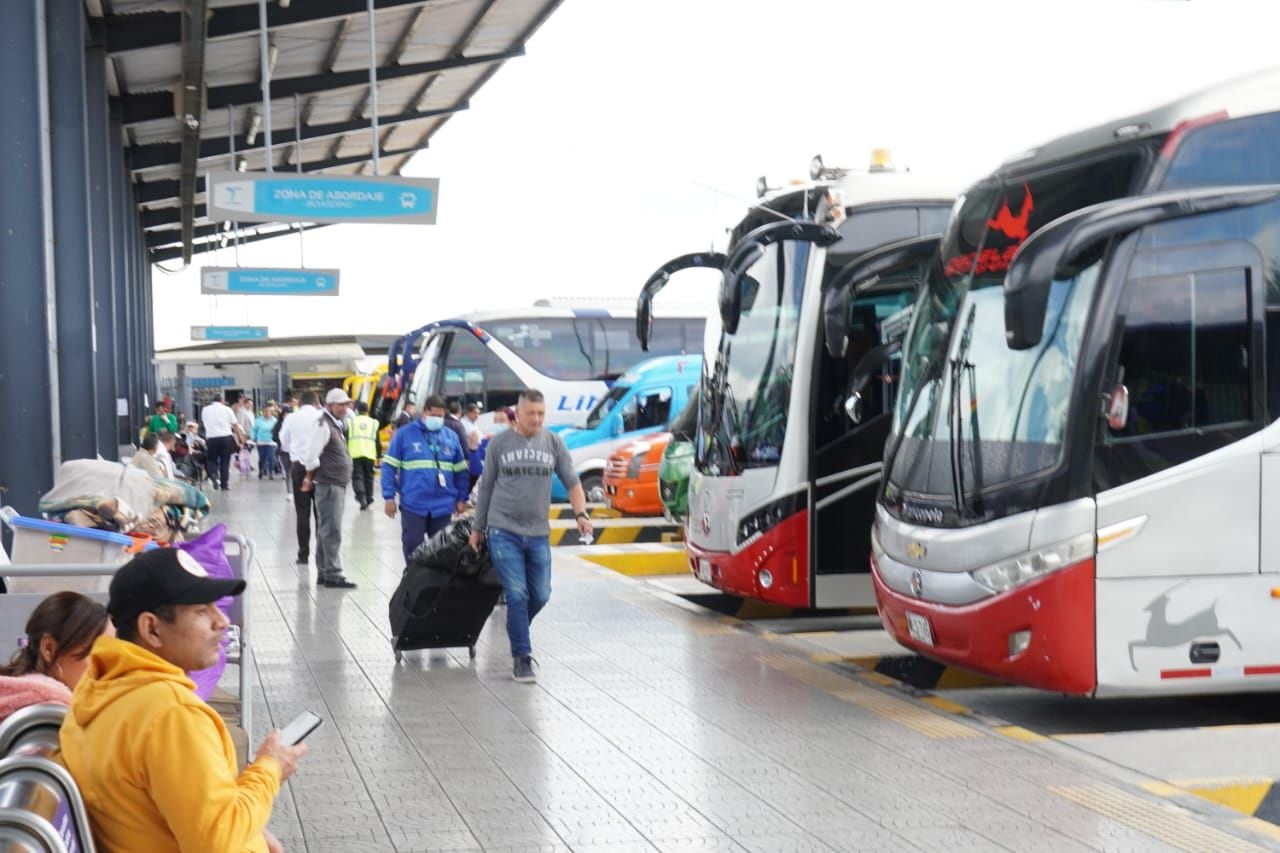 Se espera que medio millón de pasajeros se desplacen en 38.800 vehículos de las 90 empresas transportadoras vinculadas a la operación.