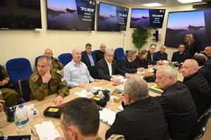 Reunión de emergencia de Netanyahu con abinete de guerra israelí