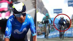 Nairo Quintana y su ataque en la etapa 17 del Giro de Italia 2024