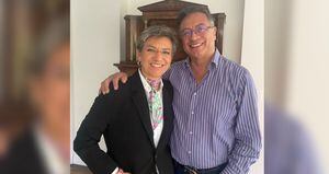 La alcaldesa Claudia López se reunió con el presidente electo, Gustavo Petro, para hablar sobre los proyectos conjuntos entre Bogotá y la Nación.