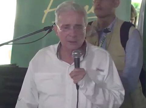 Álvaro Uribe, expresidente de la República.