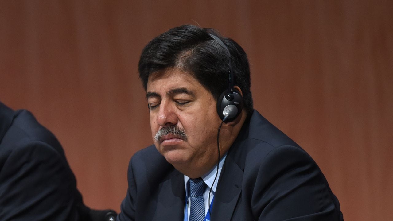 Luis Bedoya en el Congreso de la FIFA del año 2015
