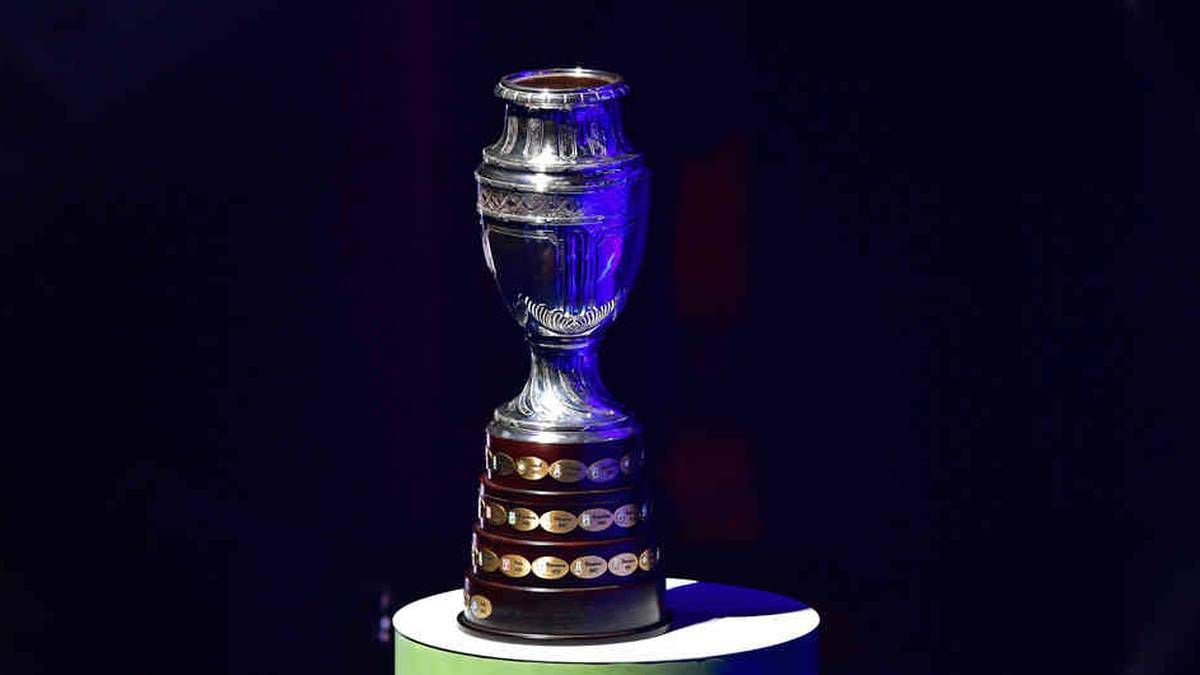 Trofeo Copa América. Foto: AFP