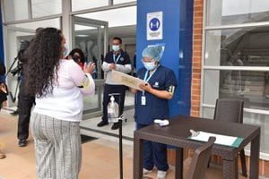Simulacro de Vacunación Bogotá