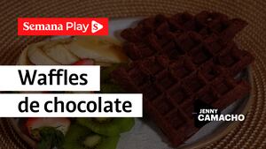 Waffles de chocolate | Jenny Camacho en Postres Saludables