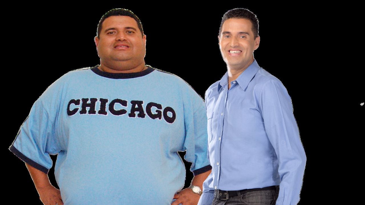 Salvador Palacios antes y después: pasó de pesar 200 a 70 kilos.