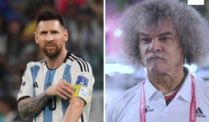 "Ya tiene 35, pero todavía puede jugar hasta los 40", Pibe Valderrama sobre Messi.