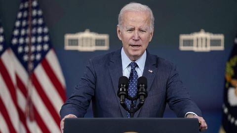 Archivo del presidente de EE.UU., Joe Biden. El mandatario reiteró su apoyo a Ucrania.
