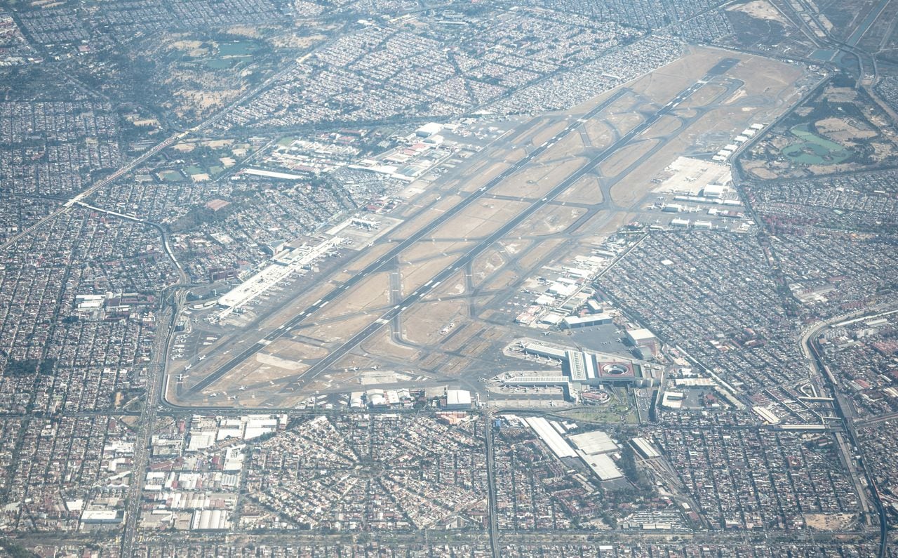 Aeropuerto Benito Juarez de Ciudad de México. Foto: Getty Images.