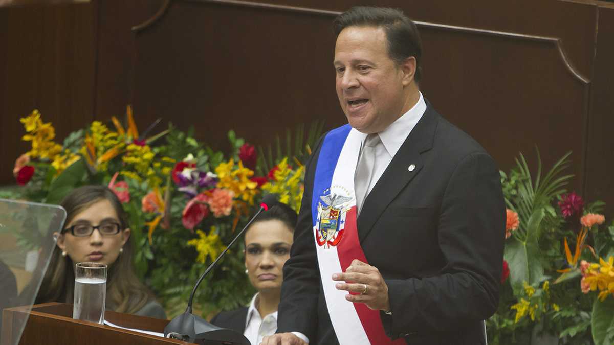 Juan Carlos Varela, presidente de Panamá.
