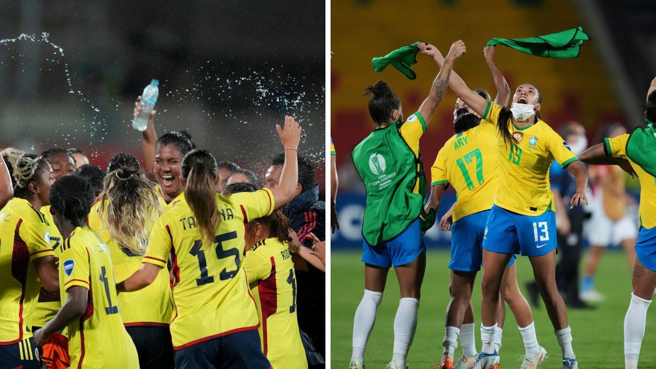 Colombia vs. Brasil lucharán por el título de la Copa América Femenina 2022