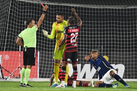 Millonarios cometió un error garrafal ante Flamengo que le cortó el partido en Libertadores