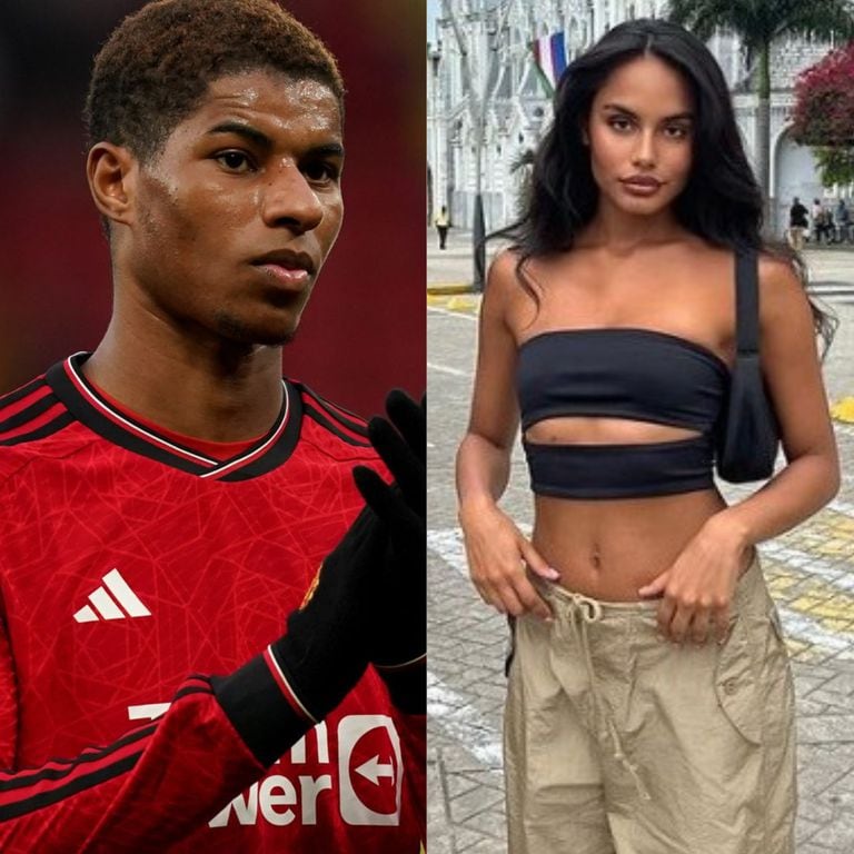 Según la prensa inglesa la modelo y el futbolista tienen una relación.