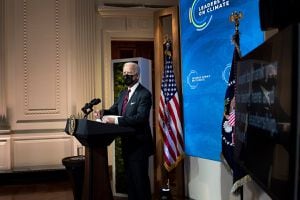 El presidente de Estados Unidos, Joe Biden, fue quien organizó la reunión en la que se analizan acciones para hacer frente a la crisis climática.