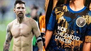 Messi y su nueva camiseta en Inter de Miami