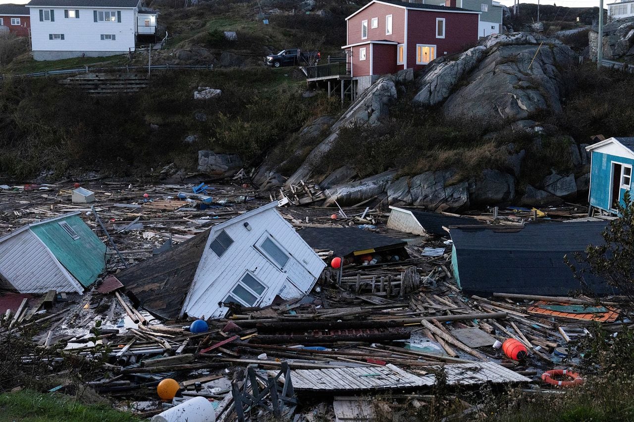 En imágenes : Las secuelas del huracán Fiona en Terranova