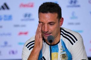 El técnico argentino, Lionel Scaloni.