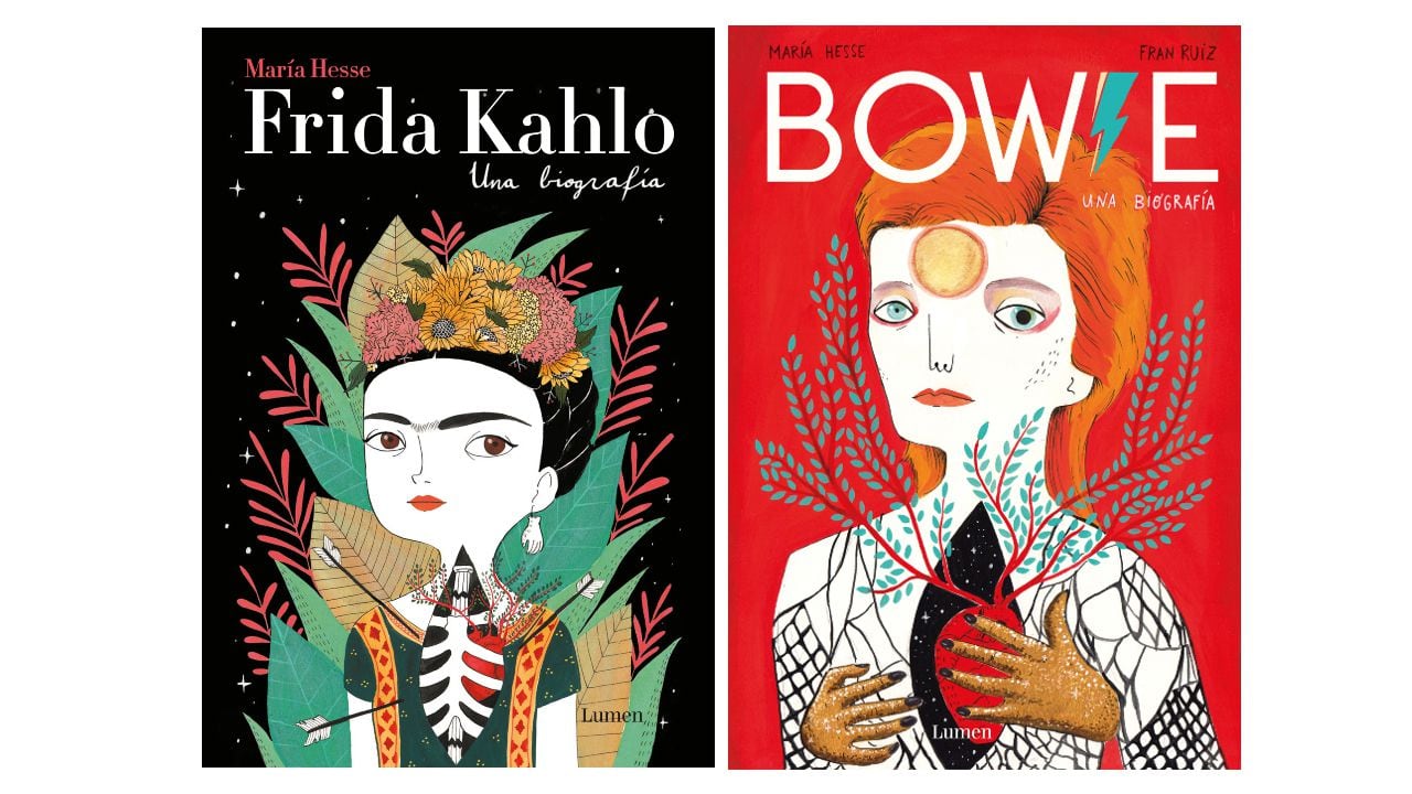 'Frida Kahlo. Una biografía' (Lumen, 2016); 'Bowie. Una biografía'(2018).