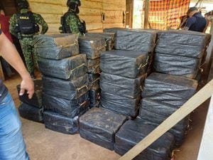 La Policía incautó más de cinco toneladas de cocaína al Clan del Golfo. La incautación ocurrió en Antioquia.