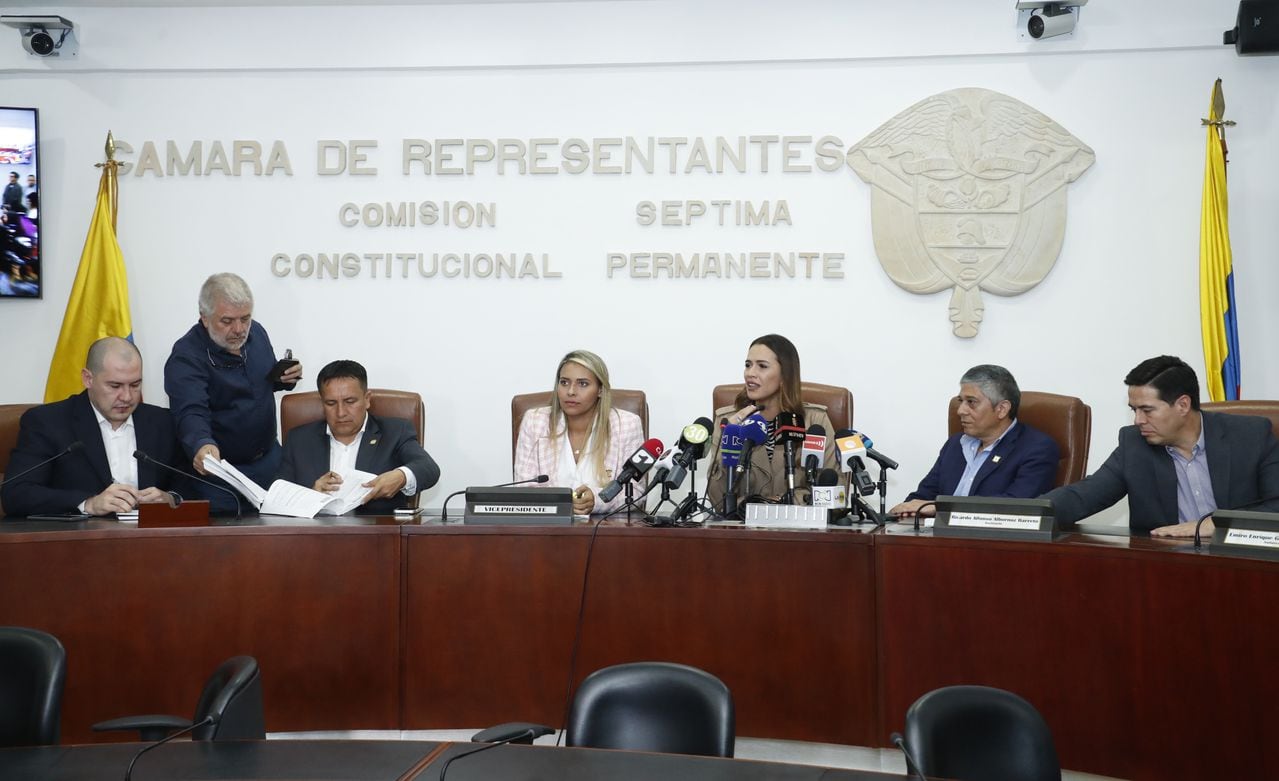 Comisión Séptima Cámara de Representantes  radiación reforma laboral Representante María Fernanda Carrascal