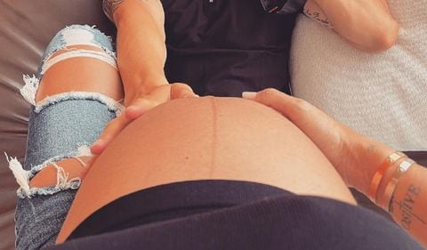 La influenciadora mantiene al tanto a todos sus seguidores en Instagram sobre su nuevo embarazo.