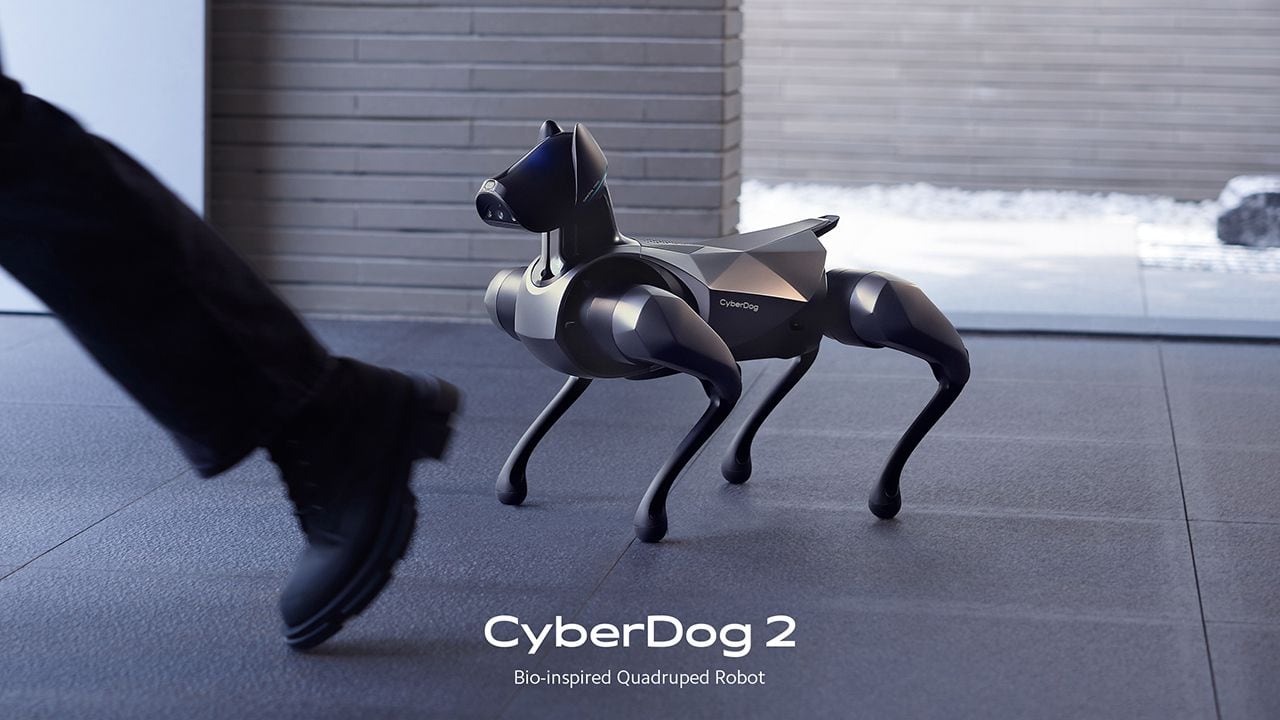 CyberDog 2, el nuevo perro robot con inteligencia artificial de Xiaomi.