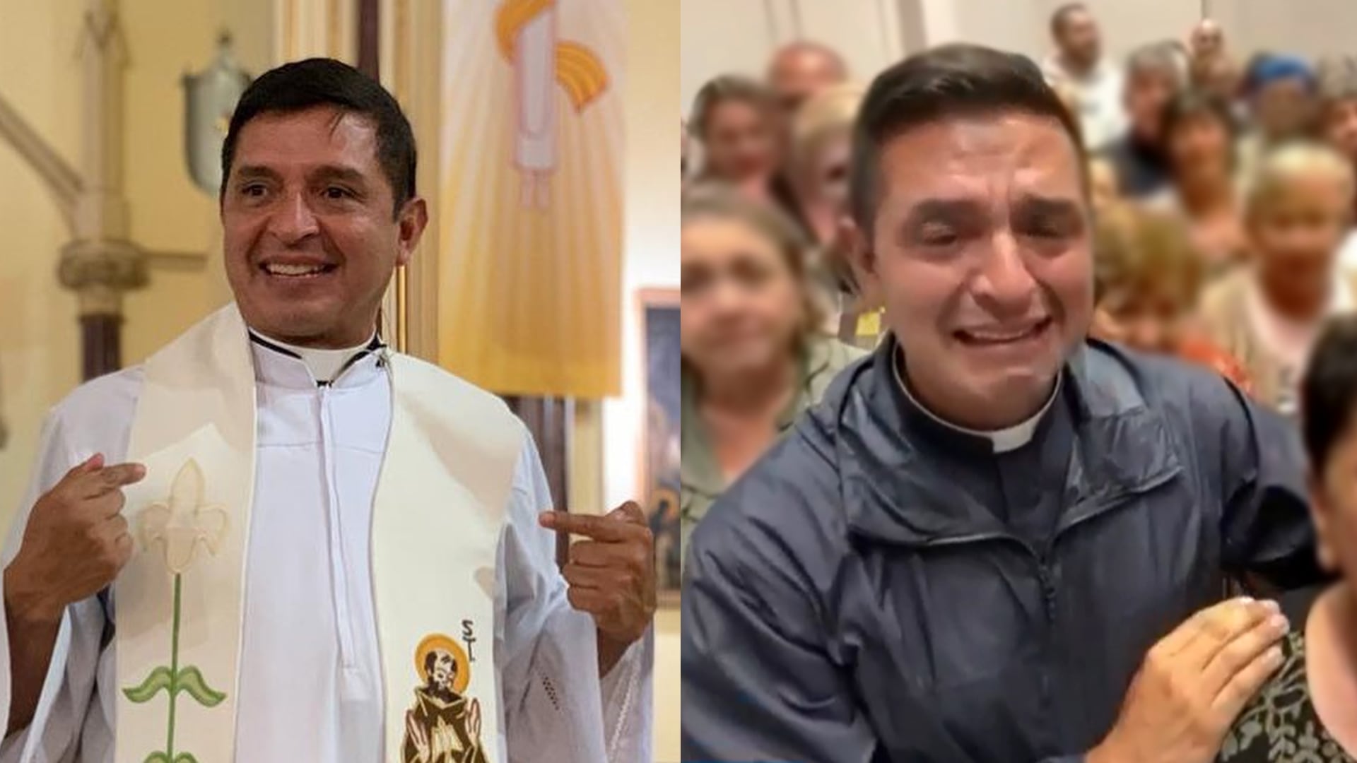 El Padre Chucho contó, entre lágrimas y súplicas, el calvario que vive con  sus feligreses en Israel, en plena guerra - Semana