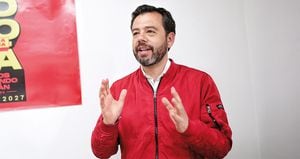   Carlos Fernando Galán, en primera vuelta, ganó y es el nuevo alcalde de Bogotá.