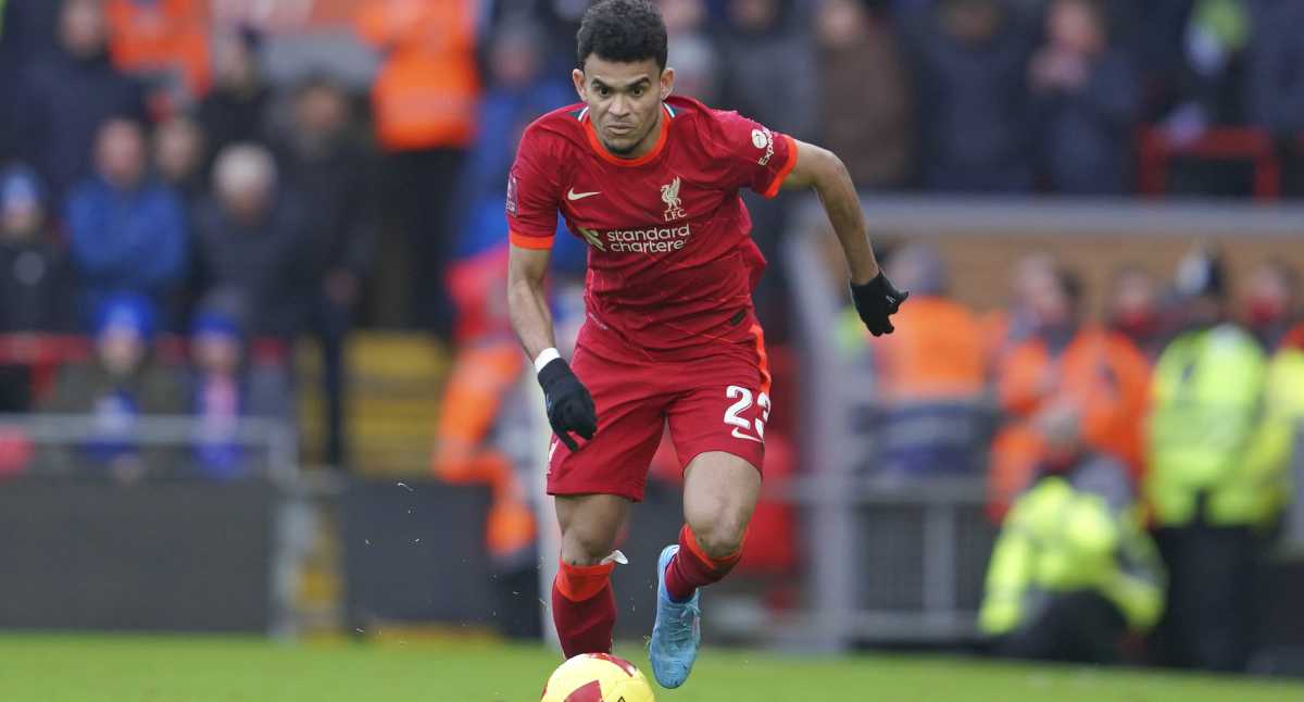 Atención | Luis Díaz, titular en su primer partido con Liverpool en la Premier League