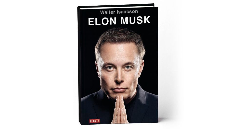 La biografía de Elon Musk fue escrita por Walter Isaacson. Es del sello Debate y tiene 688 páginas.