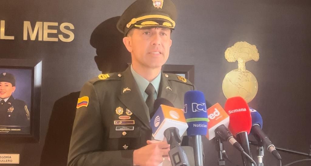 Coronel Juan Pablo Cubides, Director de Protección de la Policía.
