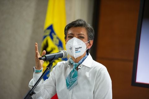 Alcaldesa de Bogotá, Claudia López, habla de vacunación coronavirus, covid 19