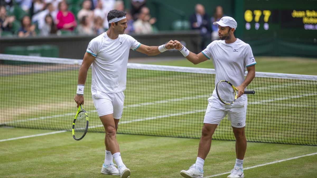 Robert Farah y Juan Sebastián Cabal - Wimbledon. Foto: Tim Clayton/Corbis vía Getty Images