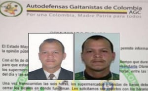 Wilmer Antonio Giraldo alias Siopas se convirtió en el segundo cabecilla del Clan del Golfo y por su captura el Gobierno ofreció 5.000 millones de pesos como recompensa.