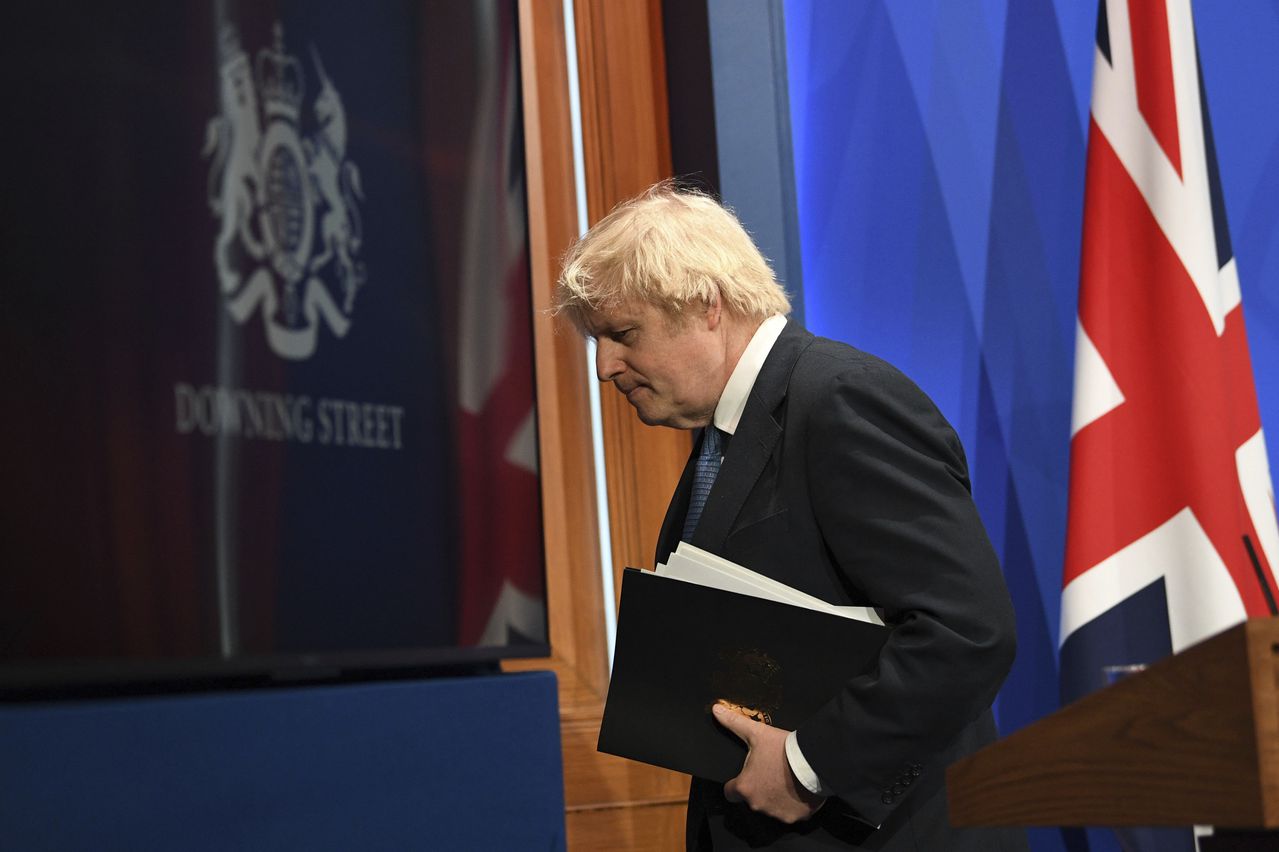 Boris Johnson, Reino Unido, AP. Stefan Rousseau/Pool via AP)