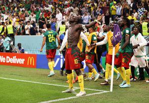 Camerún vs Brasil - Grupo G.