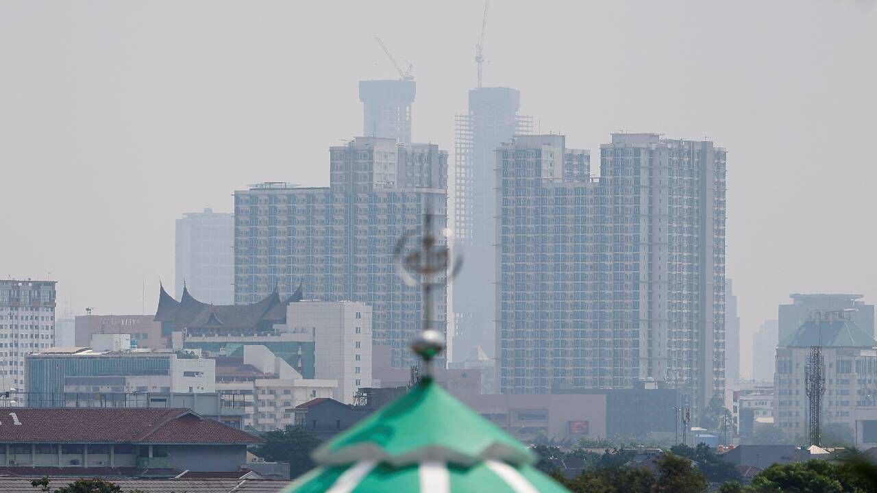 Imagen de referencia de Yakarta, capital indonesia.