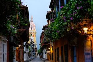 Streetview a la Catedral de Cartagena (Colombia)