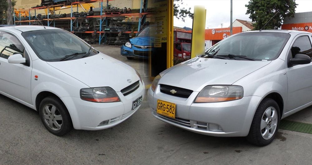 Chevrolet Aveo y Daewoo Kalos, el mismo automóvil.