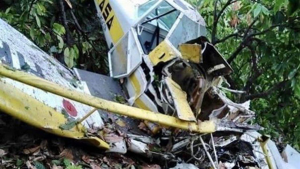 Avioneta accidenta en La Sierra Nevada de Santa Marta