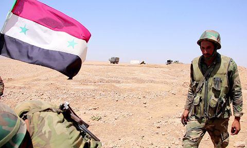 ISIS conquistó zonas de Irak y Siria hace ocho años; sin embargo, su autoproclamado “califato” cayó, luego de ofensivas en 2017 y 2019, respectivamente. (Photo by Omar Al Diri/Anadolu Agency via Getty Images)