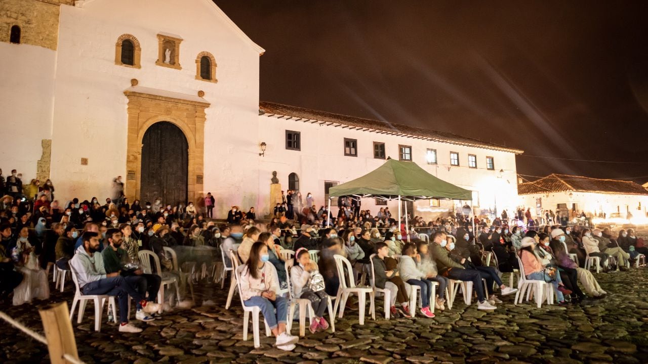 El festival de cine se lleva a cabo en la población de Villa de Leyva