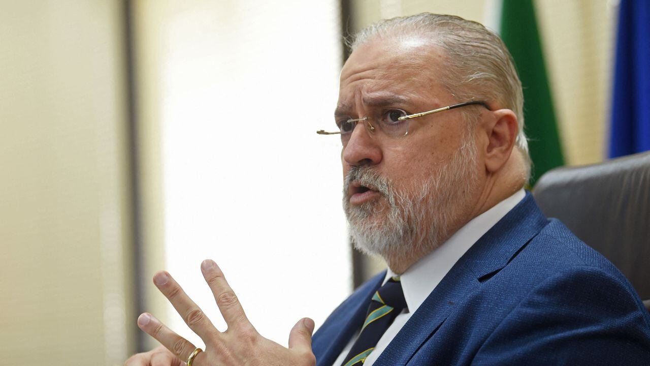Augusto Aras es el Fiscal General de Brasil. (Photo by EVARISTO SA / AFP)