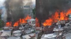 Incendio en Pereira este 30 de octubre.