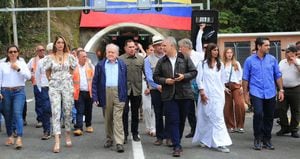 Presidente Duque inauguró vía Chirajara-Fundadores.